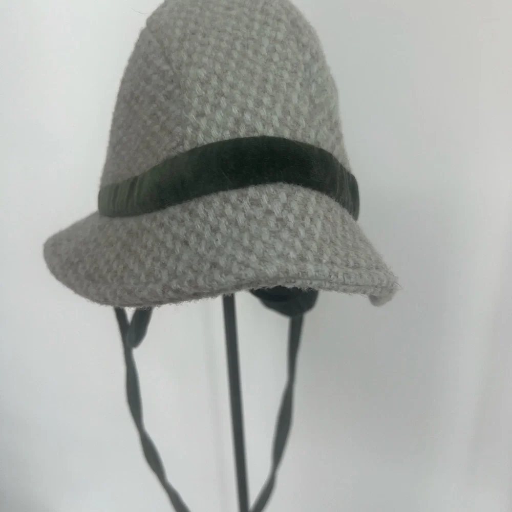 Vintage Rothschild Bonnet Hat Wool Blend Ear Flap Strap child’s